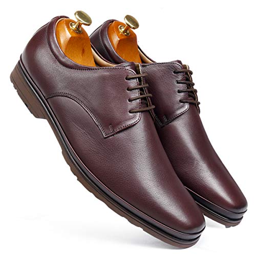 one8 Select by Virat Kohli Men’s Achiever Collection Genuine Derby Shoes