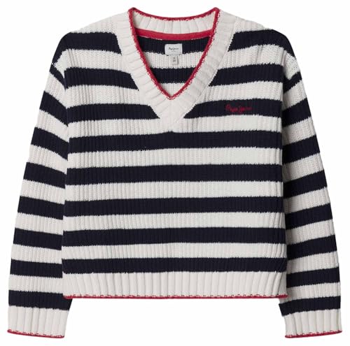 Pepe Jeans Felicity pull fille en tricot idéal pour l'école et les sorties