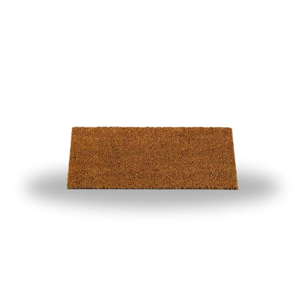 Garden Mile Doormat Insert Mat (23 x 53cm, Plain Coir Door Mat)