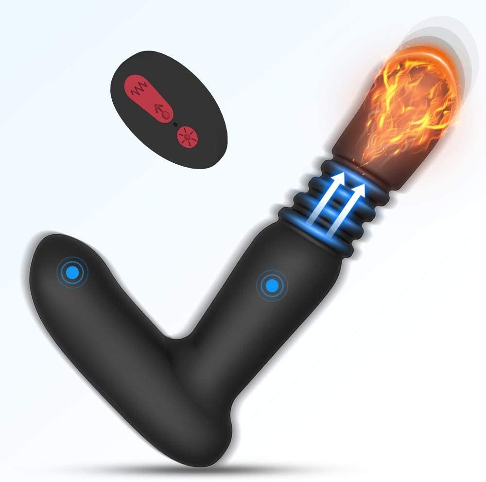 Stimulateur prostatique Māsséur de Prộstàté Plùg ànàle Vîbrant Homme Imperméable Måsséur Rechargeable Prostata puissant stimulateur étanche dispositif à distance silencieux-MY7