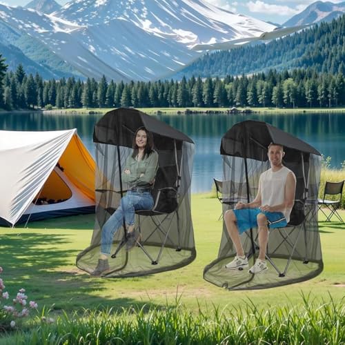 Toldo protector para silla transpirable y plegable contra el sol de terraza 6
