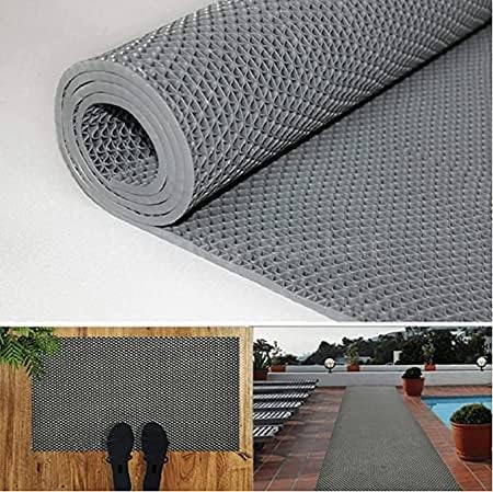SIXHOME-Bath Mat Rug-Quick Dry Absorbent Rubber Backed Bathroom Mat Thin Bathroom Rugs Fit Under Door-Bath Mats for Bathroom Floor Mat (Grey, 2 * 3 Feet) 3