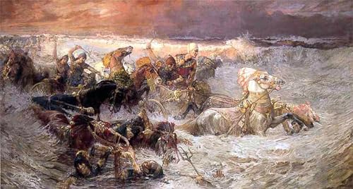 Cuadro moderno lienzo del Mar Rojo Frederick Arthur Bridgman de gran acabado