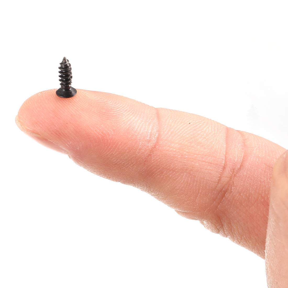TA-VIGOR 100Pcs Self Tapping Screws, M2.5 Phillips Flat Head Screw, 8mm Countersunk Cross Head Tapping Screws - Image 4