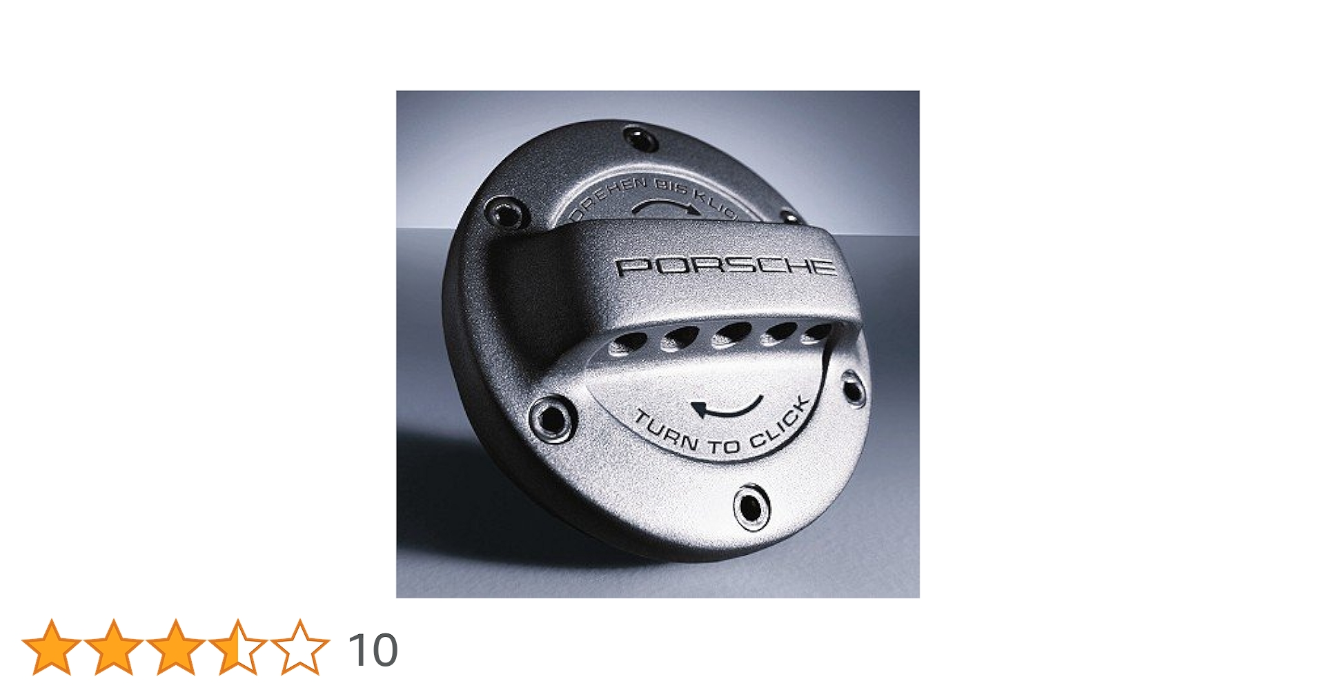 Porsche fuel tankcap aluminumlookポルシェ997