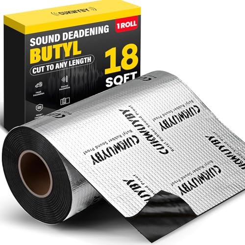 Image of Butyl Sound Deadening 18 sqft Noise & Heat Insulation