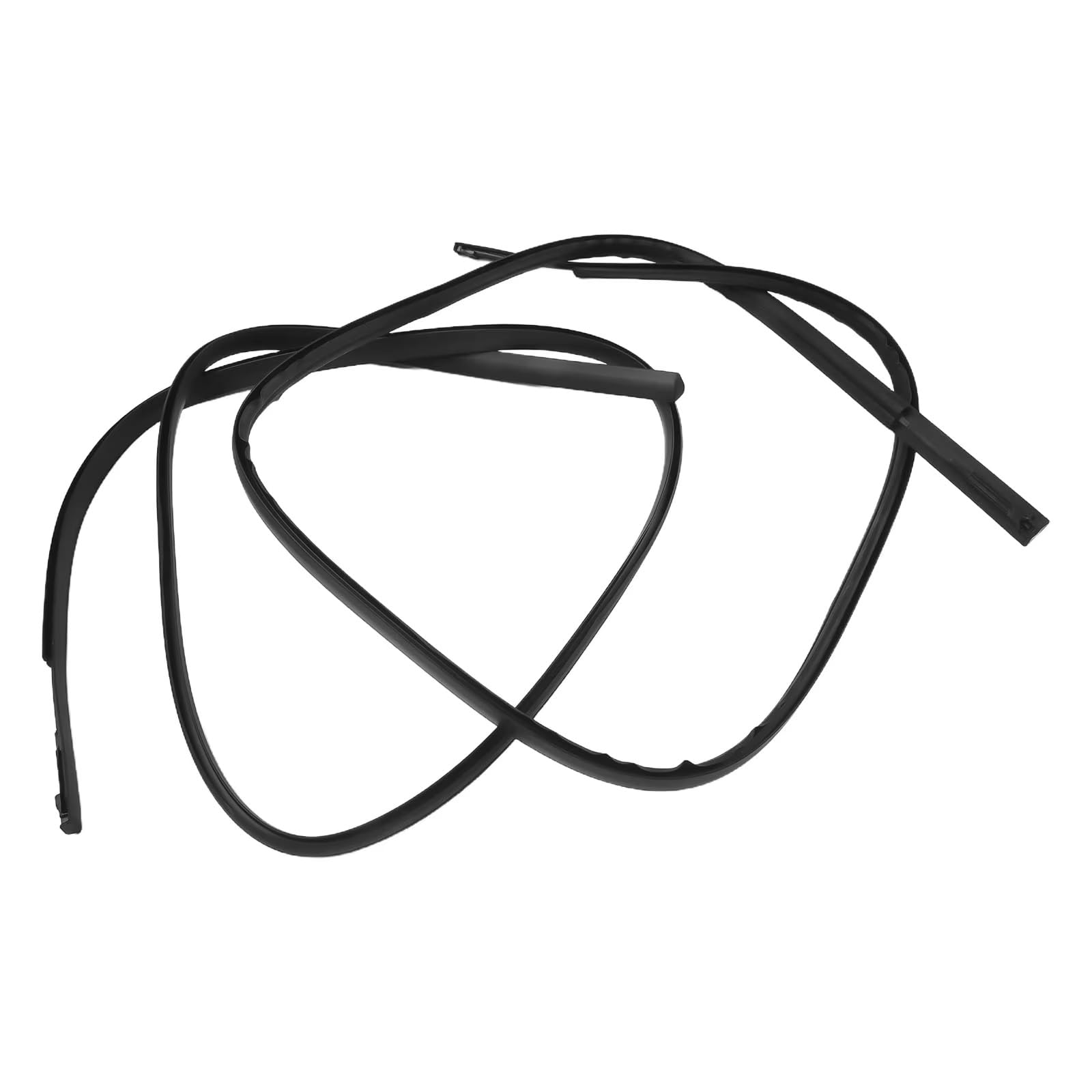 Roof Weatherstrip Trim Compatible with Toyota for Yaris Hatchback 2007 2008 2009 2010 2011 Roof Drip Moulding Side Finish Strip 75551-52130 7555152130