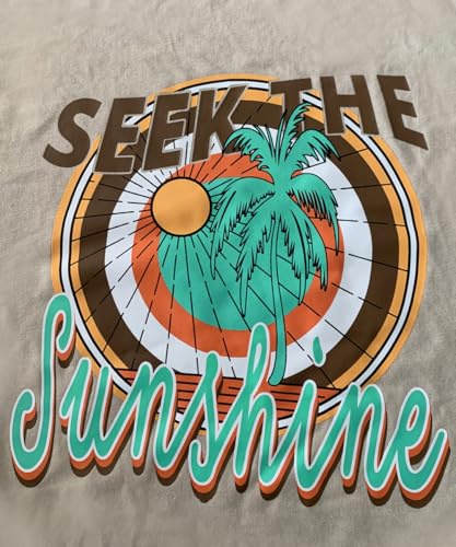 Image of Vacay Mode T Shirts for Women Summer Beach Hawaii Vacation Short Sleeve Tops Holiday Cruise Getaway T Shirts