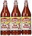 Texas Pete Original Hot Sauce, 12 oz (3 Glass Bottles)