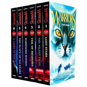 Warriors Cat The Broken Code Series Books 1 - 6 Series 7 Collection Set ...