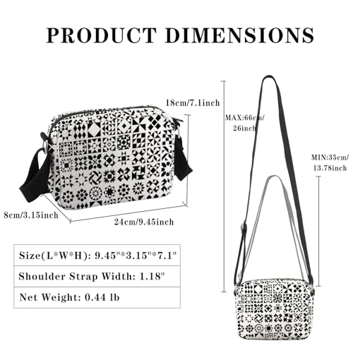 Quilting Gift Quilt Retreat Gift Sewing Gift Quilt Block Crossbody Bag for Seamstress Tailors2