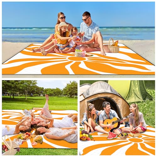 Couverture de pique-nique imperméable extérieure avec tapis de camping pliable