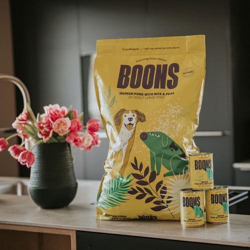 Hundefutter Boons Iberisches Schweinefleisch (für Hunde Aller Größen geeignet) Größe 100 g