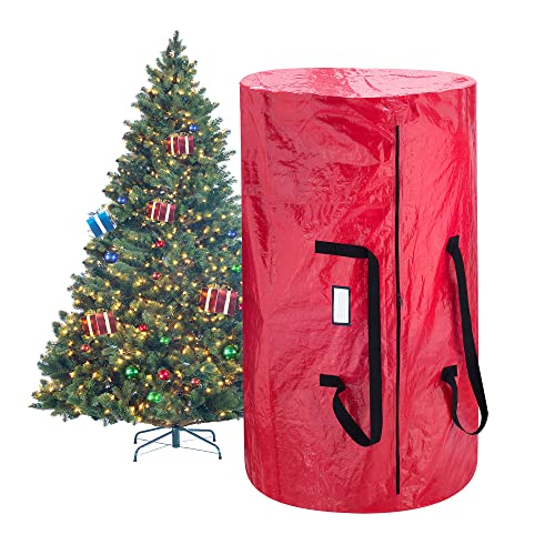 Storage Bag For 9Ft Tree And 30"Wreath Bag Combo Pack (Red) #TOP4
