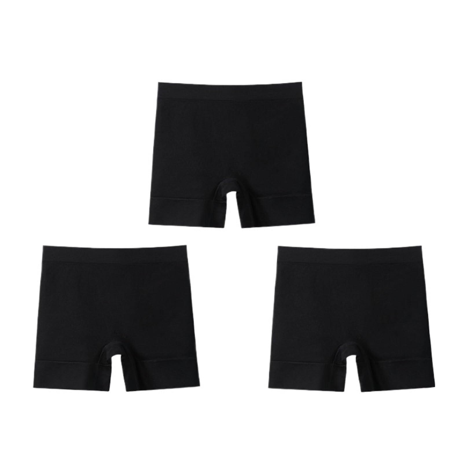 Short de sécurité femme grande taille lot de 3 culottes sans couture