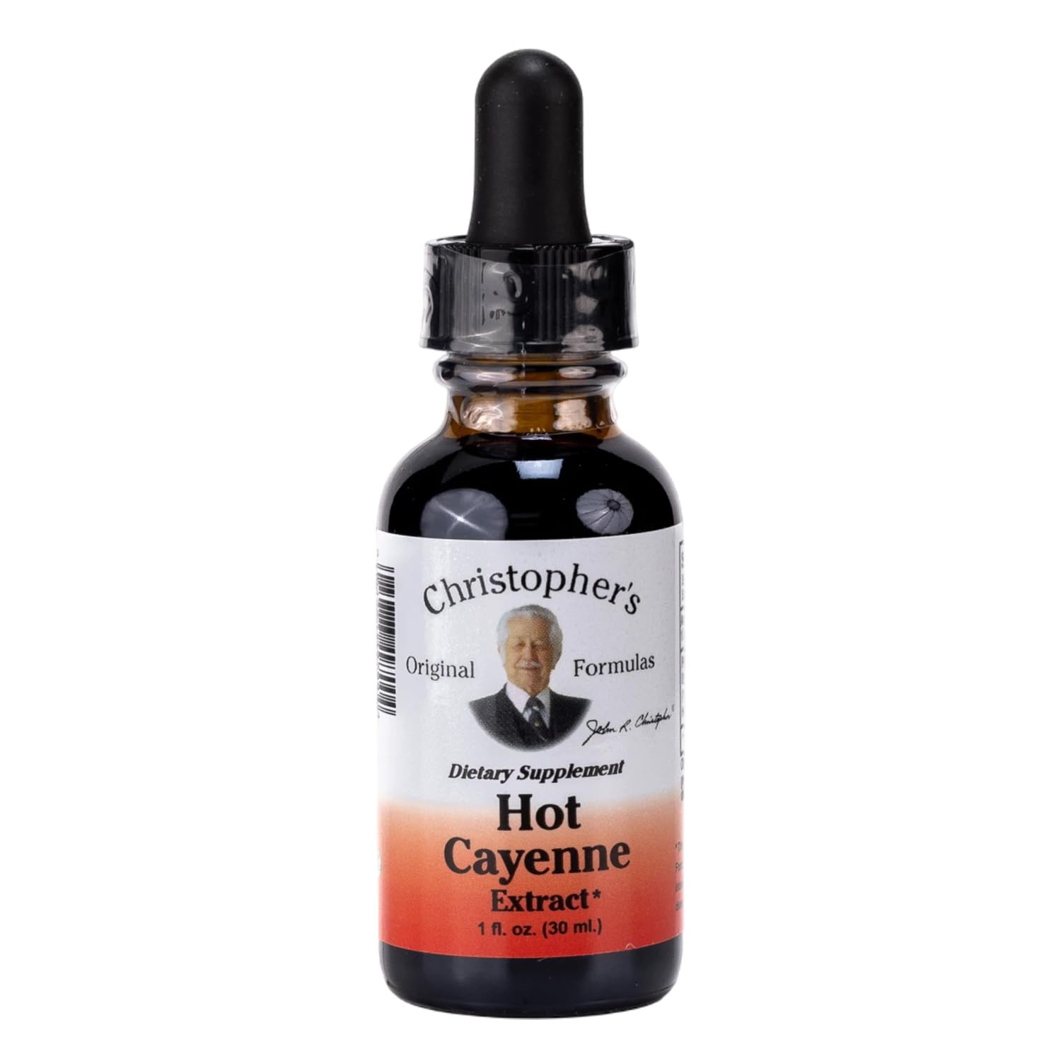 Christopher's Original Formulas Hot Cayenne Extract, 1 fl oz - Natural Herbal Supplement