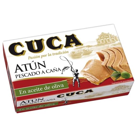Atún en aceite de oliva Pescado a caña 112g - 5 unidades