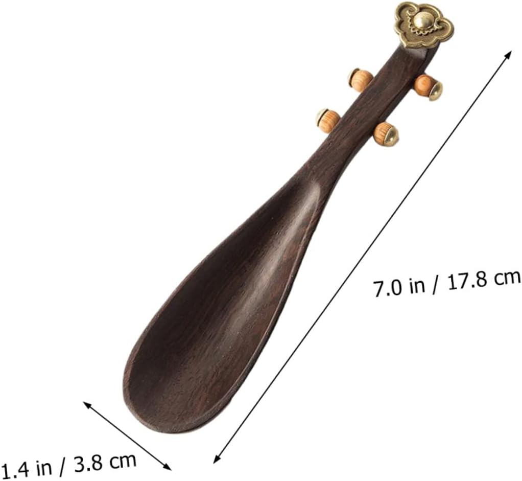 LABRIMP 1pc Tea Scoop Practical Tea Shovel for Pipa Shape for Home Office and Shops