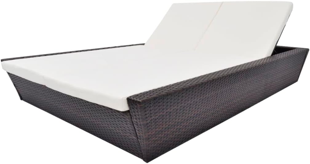 Outdoor Lounge Rattan: Brown Outdoor Furniture Beds