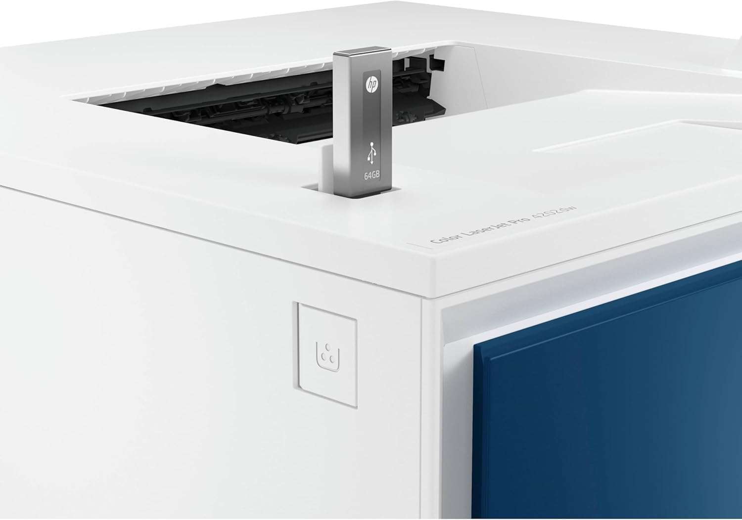 HP Color LaserJet Pro 4202dw 4RA88F, Impresora A4 a Doble Cara automática, 33 ppm, USB, Puerto USB, Wi-Fi, Gigabit Ethernet, Smart, LCD, Azul