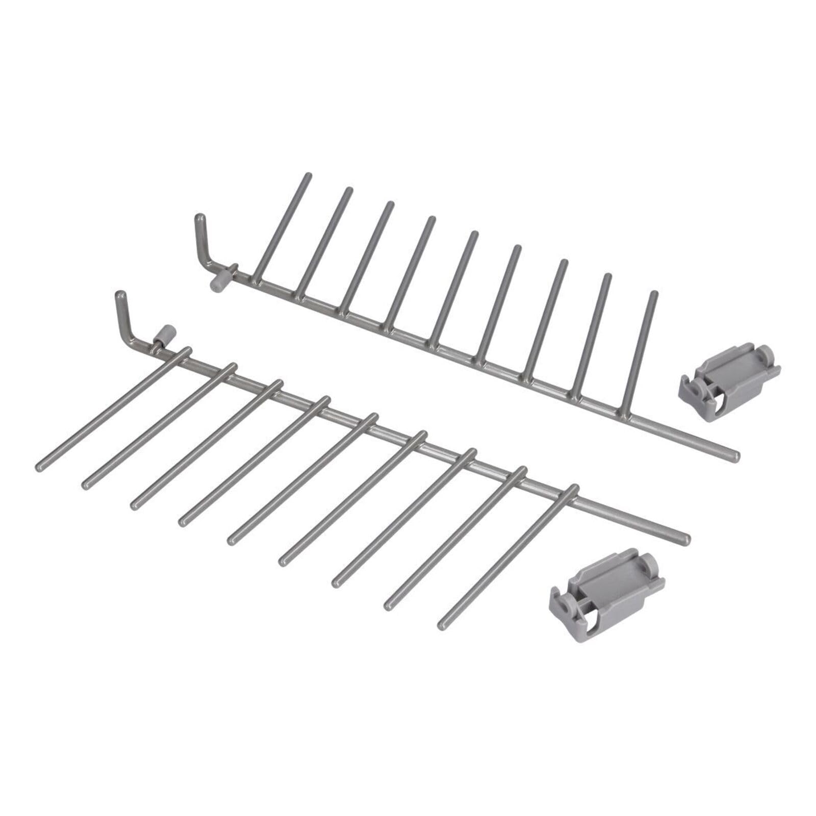 LUTH Premium Profi Parts Inserti per cestello superiore compatibili con Siemens 00642590 fila di spine per cestello superiore lavastoviglie