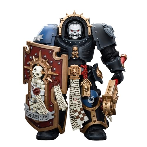 JOYTOY Warhammer 40k Ultramarines Chaplain in Terminator Armour 1/18 Action Figure Collect and Display Model