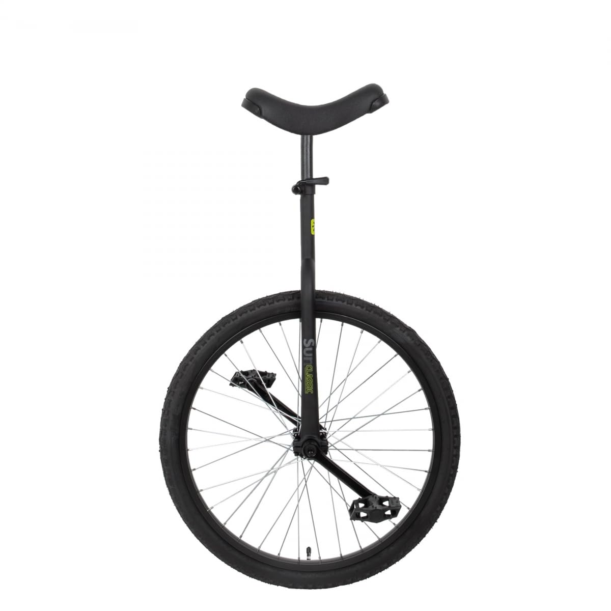 Unicycle Sun Classic 24in Matte Black 24 inch Uni Onewheel Fun Super Well Built Strong 24" Gift Birthday Present Christmas Father's Day Kids Any Best Unicycles