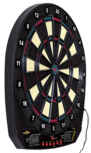Arachnid DarTronic Soft Tip Electronic Dartboard Game Features 26 Games with 115 Options and includes 6 Soft Tip Darts