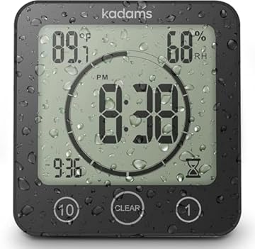 sauna clock and thermometer