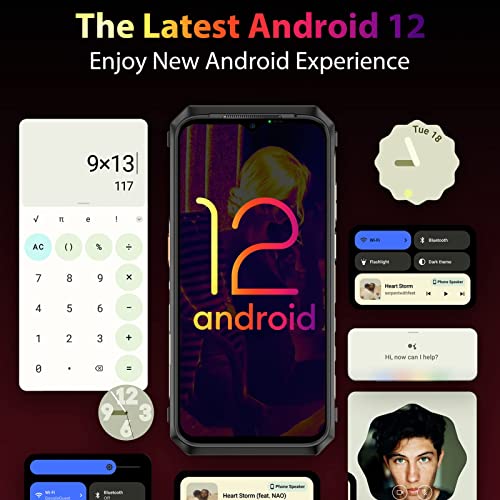 Ulefone Power Armor 18T 5G Rugged Phone, Thermal Imaging Camera 108Mp Main Camera, 17Gb+256Gb Mtk Dimensity 900, 9600Mah Battery Qi 15W Wireless Charging, 6.58” Fhd+ Corning Gorilla Screen, Android 12 #TOP7