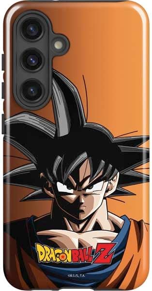 Skinit Impact Phone Case Compatible with Galaxy S24 Plus - Officially Licensed Dragon Ball Z Goku Portrait Design