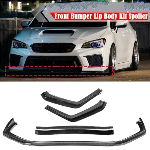 Diffuseur pare-chocs Subaru WRX look sportif sur route