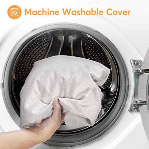 Oasisspace Leg Support And Elevation Pillow For Surgery, Swelling, Injury Or Rest - Memory Foam Leg Position Pillows For Knee, Ankle And Foot Injury Pain Relief - Improve Circulation - Washable Cover #TOP6