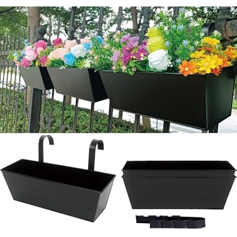 JFMAMJ 16-Inch Hanging Flower Pots Cover