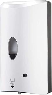 Copernicus Automatic Hand Sanitizer Dispenser, Battery-Operated Gel Sanitizer and Liquid Soap Dispenser, White