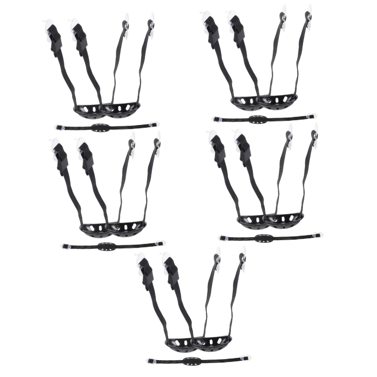 Toddmomy 15 Pièces Jugulaire du Casque Mentonnières De Football Jugulaire De Football Mentonnières pour Casque Mentonnière à Visière Rigide Chapeau Casque Remplaçable Plastique Accessoires