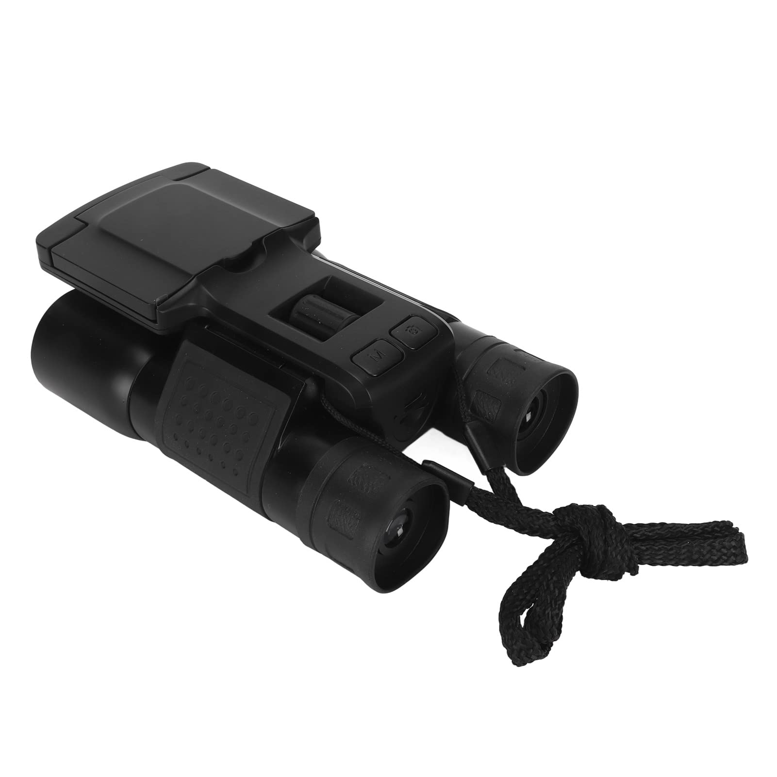 Jumelles Numériques 2,4 Pouces avec Appareil Photo, Caméscope Enregistreur Vidéo 1080p 5MP avec Vision Nocturne, Jumelles Numériques LCD 12X pour L'observation des Oiseaux, Les
