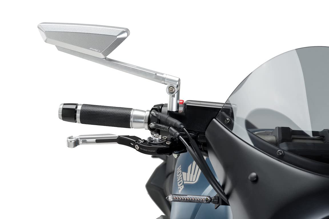 Puig 9883D Specchietti su Asta aerodinamica migliorata, Anodizzato