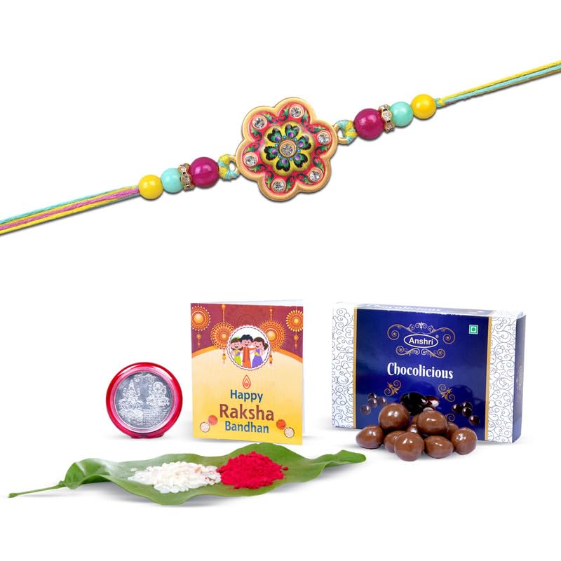 51BSjTZQOlL Anshri Rakhi Combo Set of...