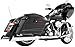 Freedom HD00095 Exhaust (True Dual Hdrs With Heatshields Chrome Bagger),1 Pack
