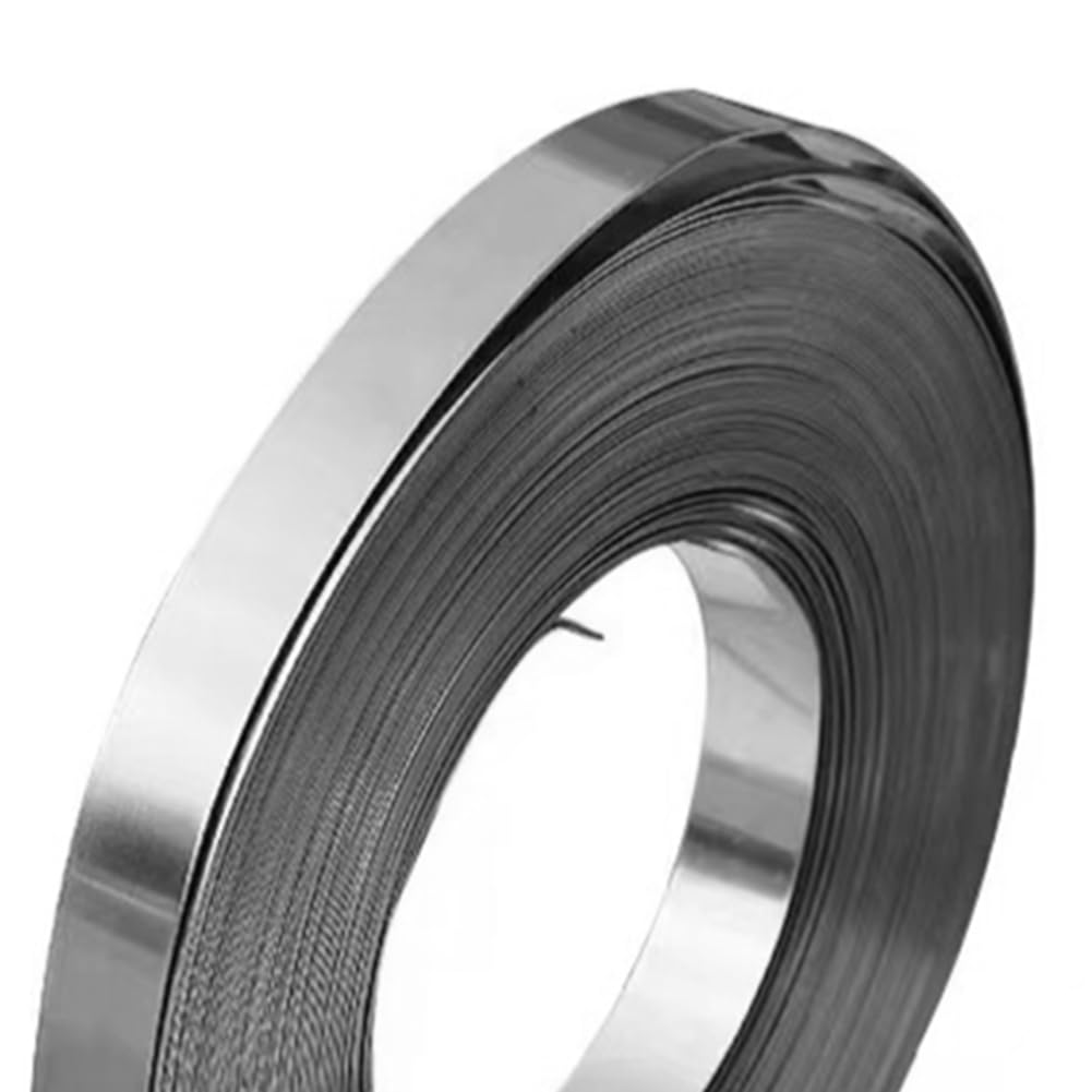Bobine en Acier Inoxydable 304 de Haute Qualité, Cerclage de Bobine de Câble en Acier Inoxydable, de Cerclage 12 mm X 0,4 mm X 30 M