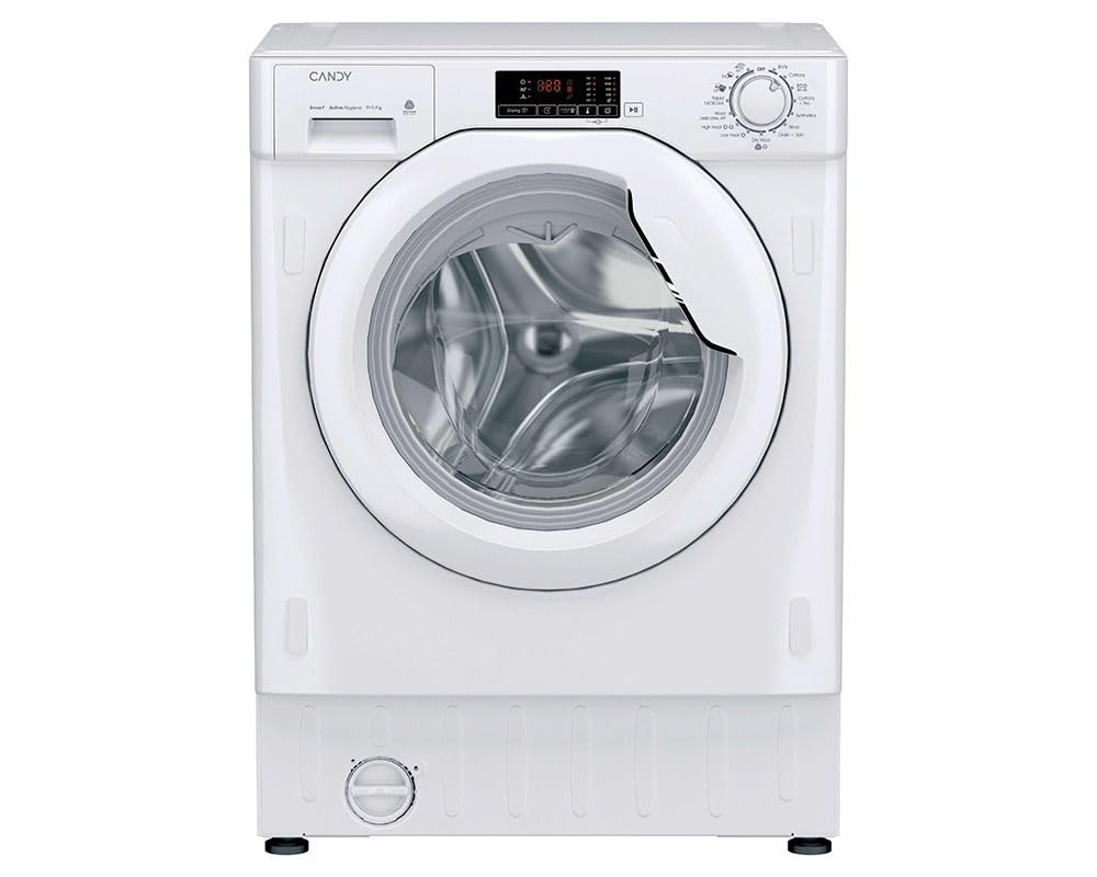 Candy White Cbd495d13 9Kg Wash & 5Kg Dry Capacity 1400Rpm Built In Fully Integrated Washer Dryer - Hxwxd (Cm) 82X60x54