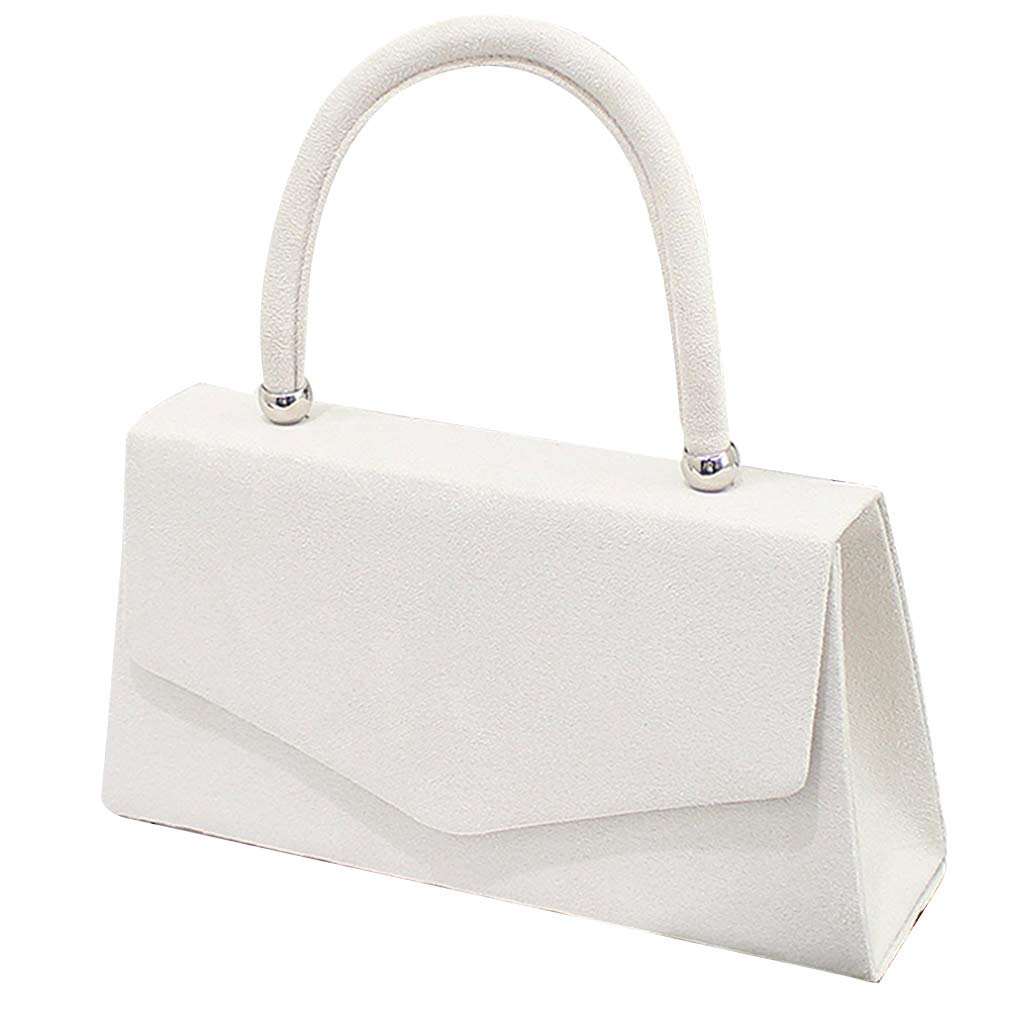 Generic Borsa a tracota for Donne, Borse da Spalla da Donna, Borsetta da Donna Borsetta Frizione da Sposa for Feste da Sposa Porta portaoggetto Caldo Rosa Caldo