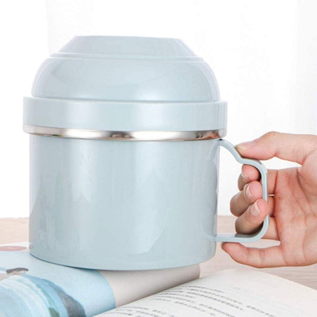 Stainless Steel Thermal Lunch Bento Box with ，Stackable Insulated Food Container with ，