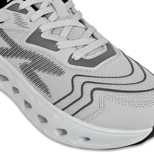 Image of Allen Cooper Training,Men's Lightweight Running Shoes | Breathable Mesh Sneakers with Cushion Comfort & Anti-Slip Sole | Walking, Gym, Training & Daily Wear Sports Shoes(651|TurboBoost|Color Options- Black,Olive,Green,Blue /Size-6,7,8,9,10)