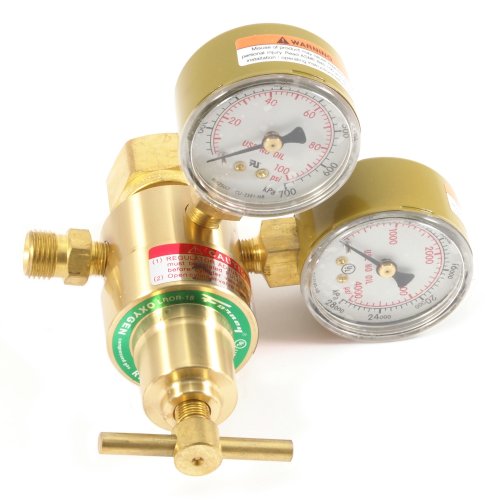 Forney 86230 Oxygen Regulator, Light Duty, Victor Style