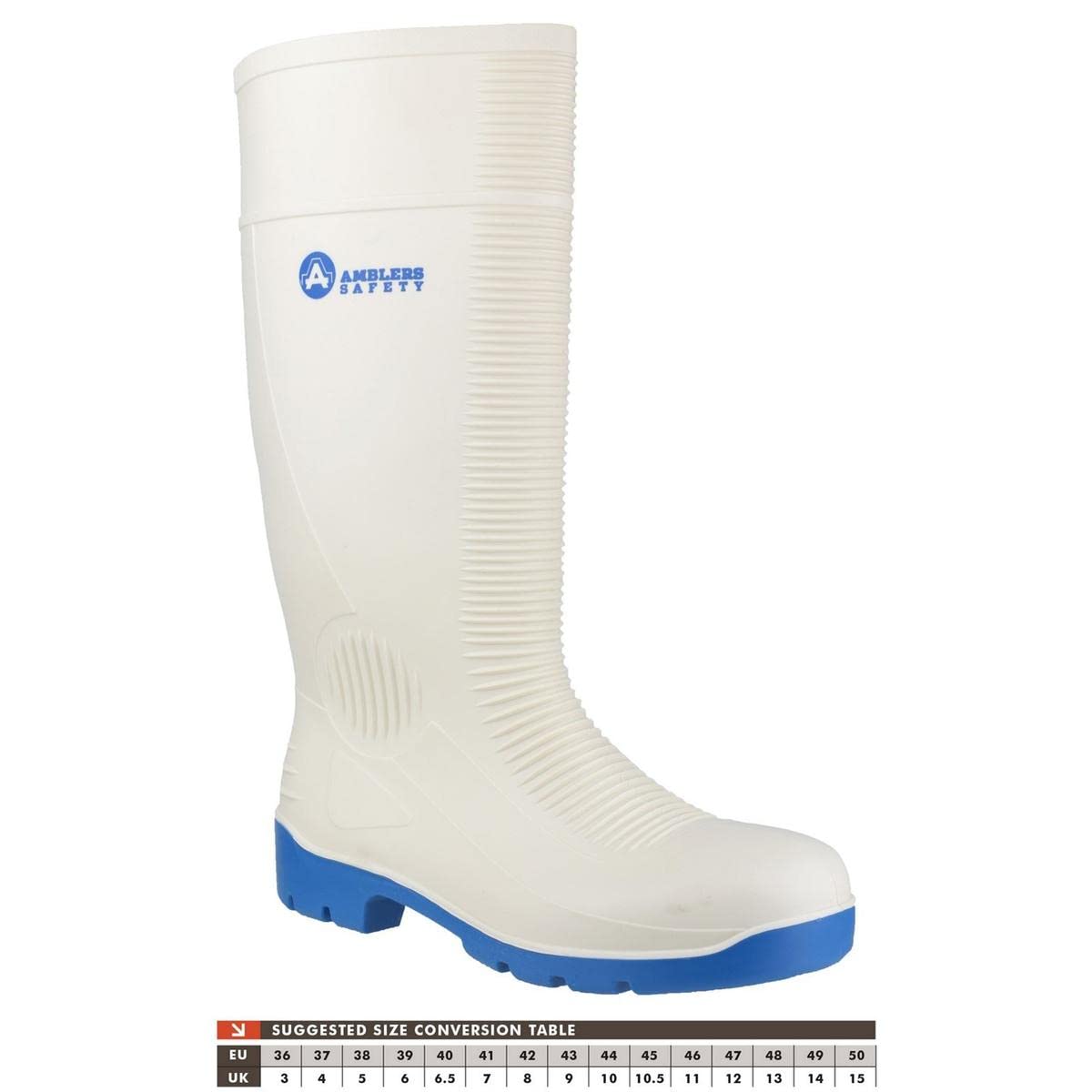 Amblers - Bottes de sécurité - Homme (42 FR) (Blanc)