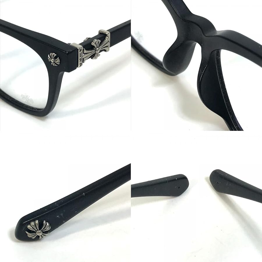 Amazon.co.jp: [クロムハーツ] COX-UCKER CHクロス 伊達メガネ アイ