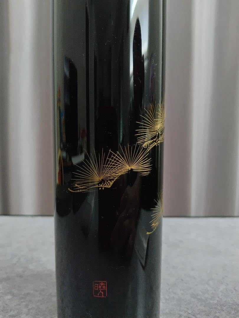 Amazon.co.jp: 輪島塗 花器 花台付き 杉山 暁子 作 : ホーム