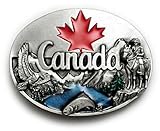 Canada Belt Buckle Canadian Maple Leaf
